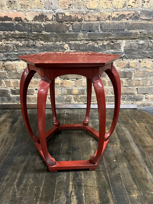 A lovely vintage mid-century side table designed by Michael Taylor for Baker Furniture Company.&nbsp; It was part of his Far East Collection.