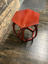 A lovely vintage mid-century side table designed by Michael Taylor for Baker Furniture Company.&nbsp; It was part of his Far East Collection.