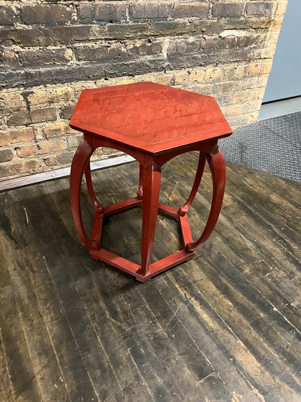 A lovely vintage mid-century side table designed by Michael Taylor for Baker Furniture Company.&nbsp; It was part of his Far East Collection.