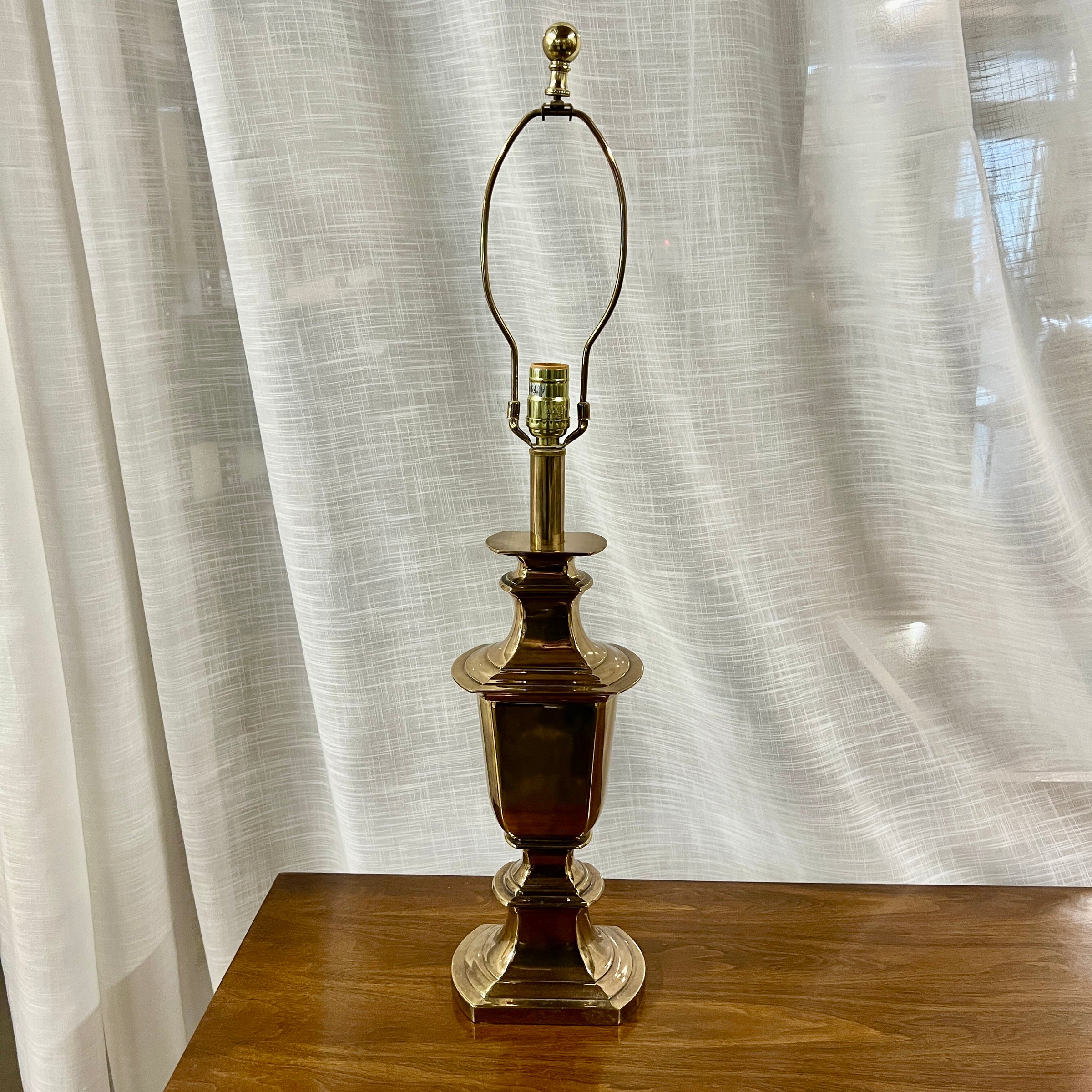 Vintage Brass Lamp 