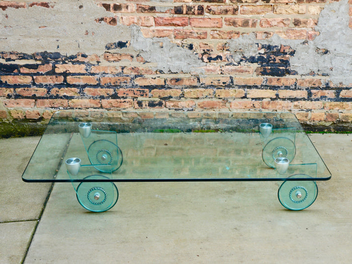 Roche Bobois Glass Coffee Table