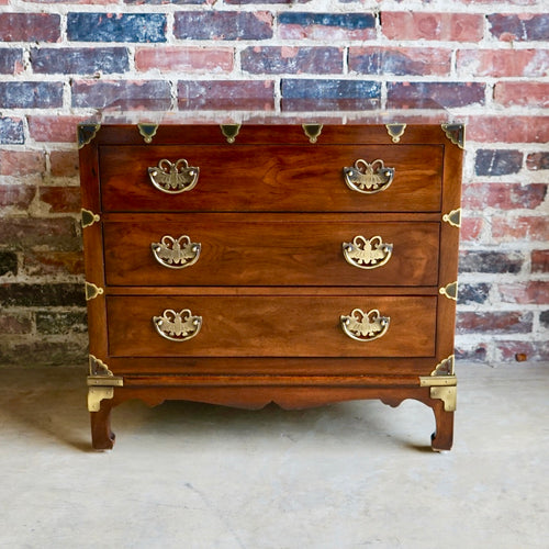 Mastercraft Brass Chest with Asian Styling